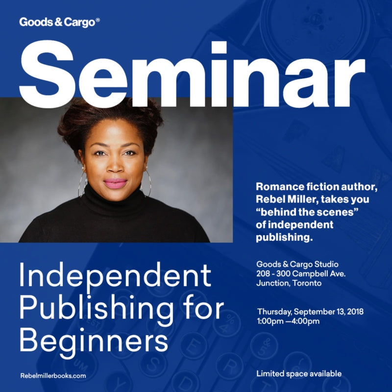 Seminar: Independent Publishing for Beginners